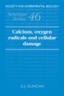 Calcium, Oxygen Radicals and Cellular Damage - Book