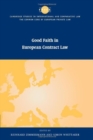 Good Faith in European Contract Law - Book
