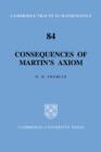 Consequences of Martin's Axiom - Book