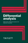 Differential Analysis : Differentiation, Differential Equations and Differential Inequalities - Book