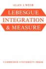 Lebesgue Integration and Measure - Book