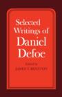 Selected Writings of Daniel Defoe - Book