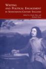 Writing and Political Engagement in Seventeenth-Century England - Book