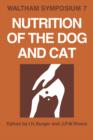 Nutrition of the Dog and Cat : Waltham Symposium Number 7 - Book