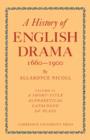 History of English Drama 1660-1900 - Book
