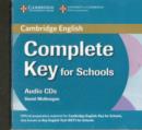 Complete Key for Schools Class Audio CDs (2) - Book