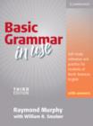 Basic Grammar in Use Student's Book with Answers : Self-study reference and practice for students of North American English - Book