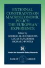 External Constraints on Macroeconomic Policy - Book