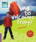 Why Do Volcanoes Erupt? Level 4 Factbook - Book