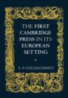 The First Cambridge Press in its European Setting - Book