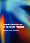 Quantitative Models in Marketing Research - Book