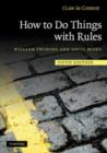 How to Do Things with Rules - Book