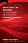 Genres across the Disciplines : Student Writing in Higher Education - Book
