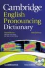 Cambridge English Pronouncing Dictionary with CD-ROM - Book