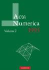 Acta Numerica 1993: Volume 2 - Book