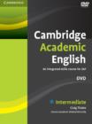 Cambridge Academic English B1+ Intermediate DVD : An Integrated Skills Course for EAP - Book
