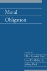 Moral Obligation: Volume 27, Part 2 - Book