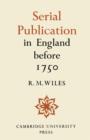 Serial Publication in England before 1750 - Book