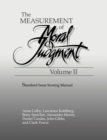The Measurement of Moral Judgement: Volume 2, Standard Issue Scoring Manual - Book
