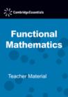 Cambridge Essentials Functional Mathematics GCSE Level 2 Teacher CD-ROM : Level 4 - Book