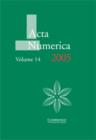 Acta Numerica 2005: Volume 14 - Book