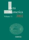 Acta Numerica 2002: Volume 11 - Book