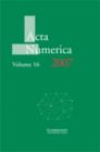 Acta Numerica 2007: Volume 16 - Book