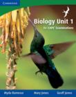 Biology Unit 1 for CAPE Examinations - Book
