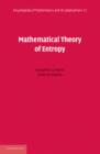 Mathematical Theory of Entropy - Book