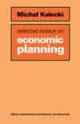 Selected Essays on Economic Planning - Book