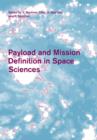 Payload and Mission Definition in Space Sciences - Book