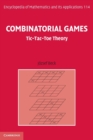Combinatorial Games : Tic-Tac-Toe Theory - Book