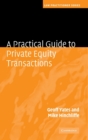 A Practical Guide to Private Equity Transactions - Book