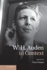 W. H. Auden in Context - Book