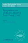 Proceedings of the Symposium on Complex Analysis Canterbury 1973 - Book