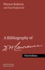 A Bibliography of D. H. Lawrence - Book