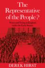 The Representative of the People? : Voters and Voting in England under the Early Stuarts - Book