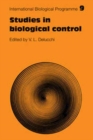 Studies in Biological Control - Book