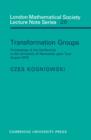 Transformation Groups : Proceedings of the Conference in the University of Newcastle upon Tyne, August 1976 - Book