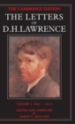 The Letters of D. H. Lawrence: Volume 1, September 1901-May 1913 - Book