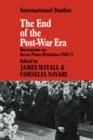 The End of the Post-War Era : Documents on Great-Power Relations 1968-1975 - Book