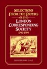 Selections from the Papers of the London Corresponding Society 1792-1799 - Book