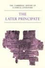 The Cambridge History of Classical Literature: Volume 2, Latin Literature, Part 5, The Later Principate - Book