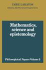 Mathematics, Science and Epistemology: Volume 2, Philosophical Papers - Book