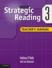 Strategic Reading Level 3 Teacher's Manual - Book