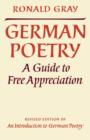 German Poetry : A Guide to Free Appreciation - Book