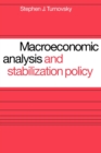 Macroeconomic Analysis and Stabilization Policy - Book