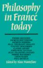 Philosophy in France Today - Book