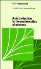 An Introduction to the Mathematics of Neurons - Book