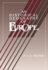 An Historical Geography of Europe Abridged version - Book